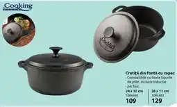 Selgros Cratită din fontă, cu capac Ofertă