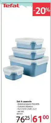 Selgros Set 4 caserole Ofertă