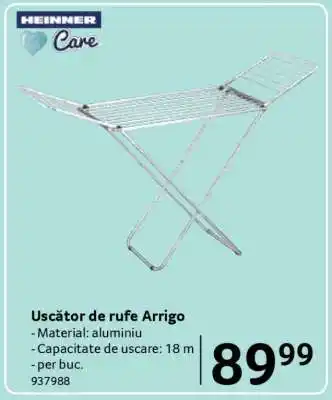 Selgros Uscător de rufe Arrigo Ofertă