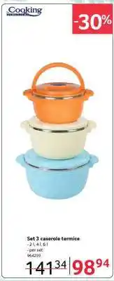 Selgros Set 3 caserole termice Ofertă