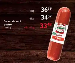 Selgros Salam de vară gastro Ofertă