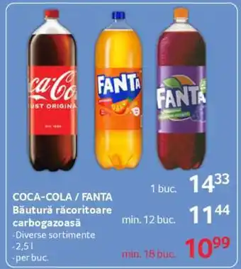 Selgros COCA COLA / FANTA Ofertă