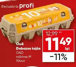 PROFI Oua Dobozos tojás O&O Ofertă