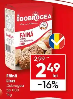 PROFI Făină Liszt Dobrogea tip 000 Ofertă