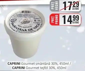 CBA CAPRINI Gourmet smântână 30% Ofertă