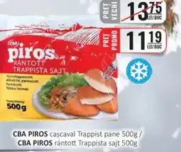 CBA CBA PIROS caşcaval Trappist pane Ofertă