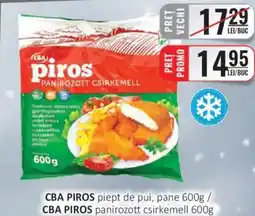 CBA CBA PIROS piept de pui, pane Ofertă