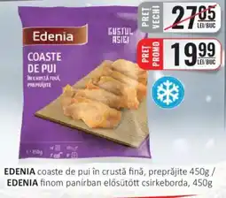 CBA EDENIA coaste de pui în crustă fină, preprăjite Ofertă