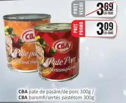 CBA CBA pate de pasăre/de porc Ofertă