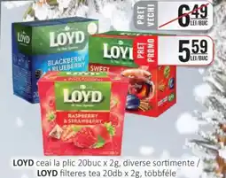 CBA LOYD ceai la plic Ofertă