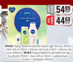 CBA NIVEA Happy Balance pachet cadou Ofertă