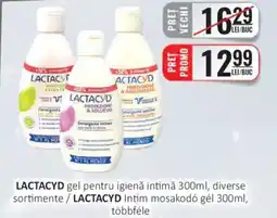 CBA LACTACYD gel pentru igienă intimă Ofertă