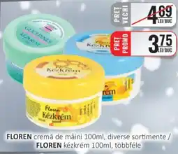 CBA FLOREN cremă de mâini Ofertă