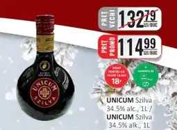 CBA UNICUM Szilva 34.5% alc. Ofertă