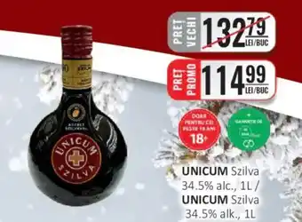 UNICUM Szilva 34.5% alc.