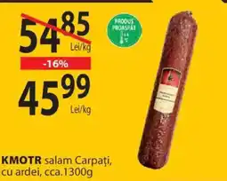 CBA KMOTR salam Carpaţi, cu ardei Ofertă