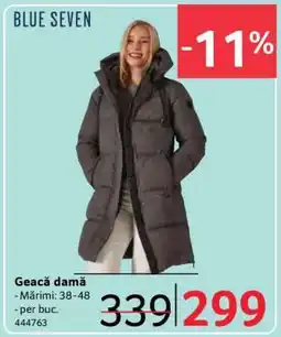 Selgros Geacă damă Ofertă