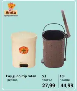 Selgros Coș gunoi tip ratan Ofertă