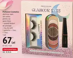 DM Profusion Cosmetics glamour eyes Ofertă