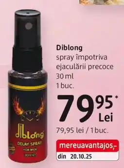 DM Diblong spray împotriva ejaculării precoce Ofertă