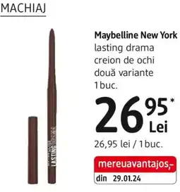 DM Maybelline New York lasting drama creion de ochi două variante Ofertă