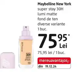 DM Maybelline New York Ofertă