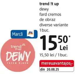 DM trend!t up dewy fard cremos de obraz Ofertă