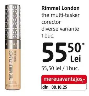 DM Rimmel London the multi-tasker corector Ofertă