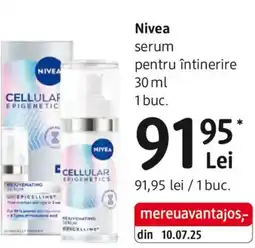 DM NIVEA serum pentru întinerire Ofertă