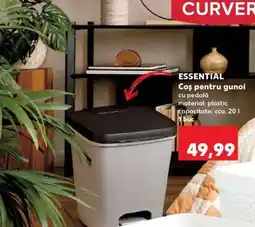 Kaufland ESSENTIAL Coș pentru gunoi Ofertă