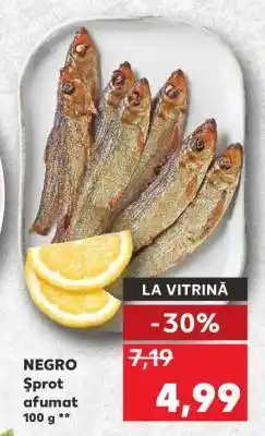 Kaufland NEGRU Șprot afumat Ofertă