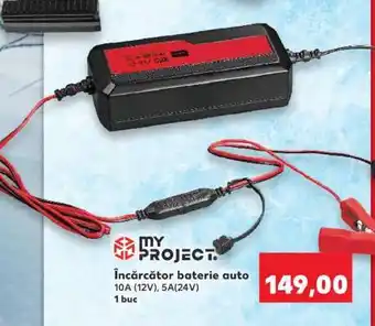 Incărcător baterie auto