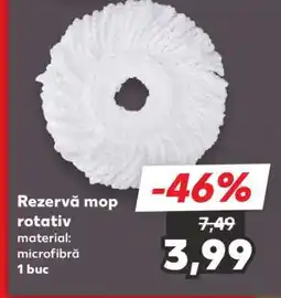 Kaufland Rezervă mop rotativ Ofertă