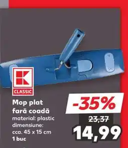 Kaufland Mop plat fără coadă Ofertă