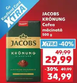 Kaufland JACOBS KRÖNUNG Cafea măcinată 500 g Ofertă