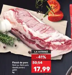 Kaufland Fleică de porc Ofertă