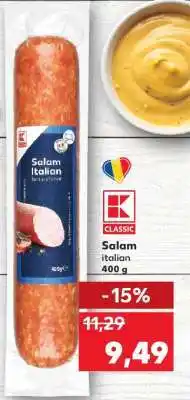 Kaufland Salam italian Ofertă
