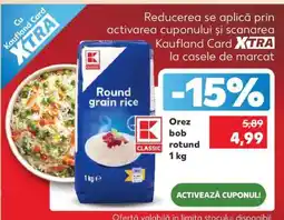 Kaufland Orez bob rotund 1 kg Ofertă