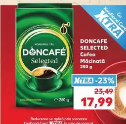 Kaufland DONCAFE SELECTED Cafea Măcinată 250 g Ofertă