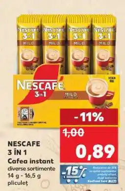 Kaufland NESCAFE 3 ÎN 1 Ofertă