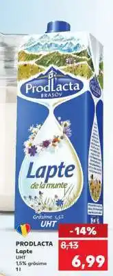 Kaufland PRODLACTA Lapte Ofertă