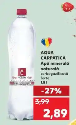Kaufland AQUA CARPATICA Ofertă