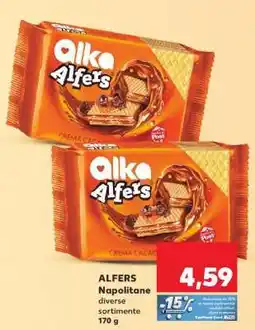 Kaufland ALFERS Napolitane Ofertă
