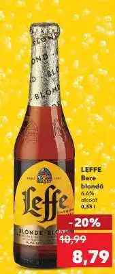 Kaufland LEFFE Bere blondă Ofertă