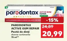 Kaufland PARODONTAX ACTIVE GUM REPAIR Ofertă