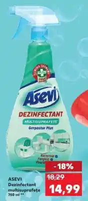 Kaufland ASEVI Dezinfectant multisuprafețe 750 ml Ofertă