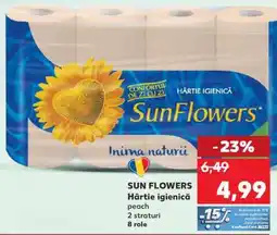 Kaufland SUN FLOWERS Hârtie igienică Ofertă