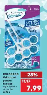 Kaufland KOLORADO Odorizant pentru toaletă aqua splash / citrus fizz Ofertă