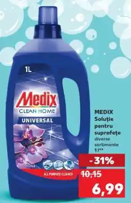 Kaufland MEDIX Soluție pentru suprafețe Ofertă