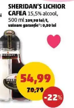 Penny SHERIDAN`S Lichior cafea Ofertă